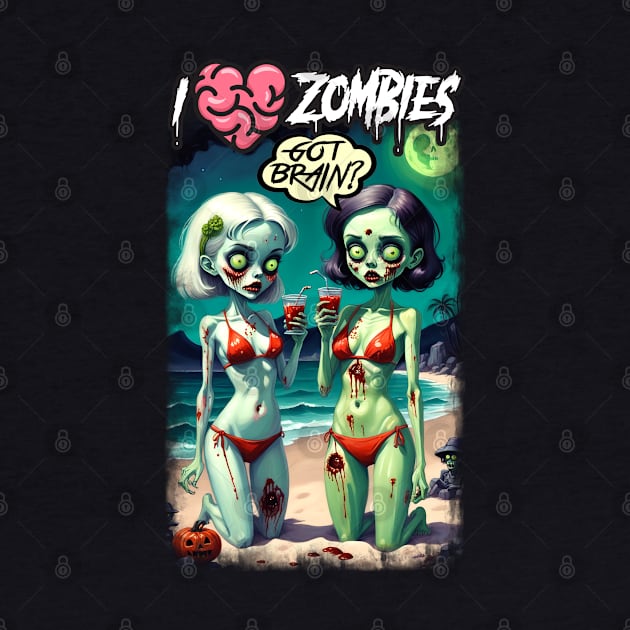 I Love Zombies by KawaiiDread